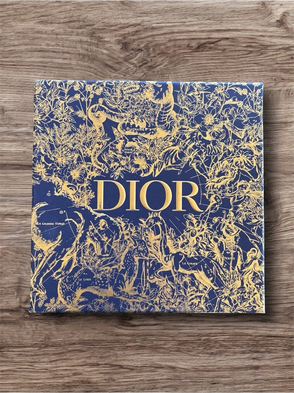 CHRISTIAN DIOR Celestial Zodiac Gift Box w/ Original Tissue 8.25” Collector